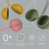 Zopa Zárható szilikon cumitartó tok - mustársárga Mustard Yellow