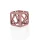 Zopa Szilikon rágóka Négyzet - Old Pink