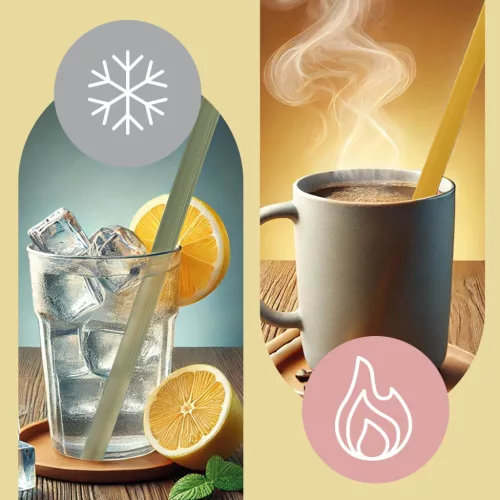 Zopa Szilikon szívószál 4  db - fenyőzöld Forest Green