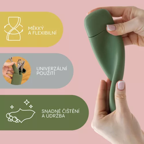 Zopa Szilikon evőeszköz tok - mustársárga Mustard Yellow