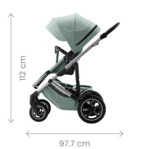 Britax Römer set multifunkciós babakocsi Smile 5Z + mózeskosár Dusty Rose