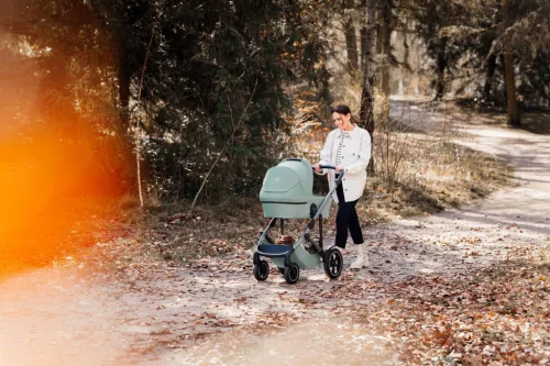 Britax Römer set multifunkciós babakocsi Smile 5Z + mózeskosár Lux Urban Olive