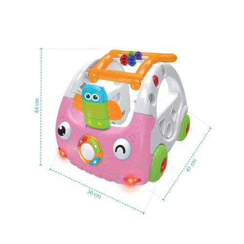 Zopa Járássegítő 3in1, rózsaszín Pink