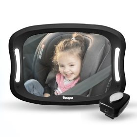 Zopa Tükör LED világítással Black