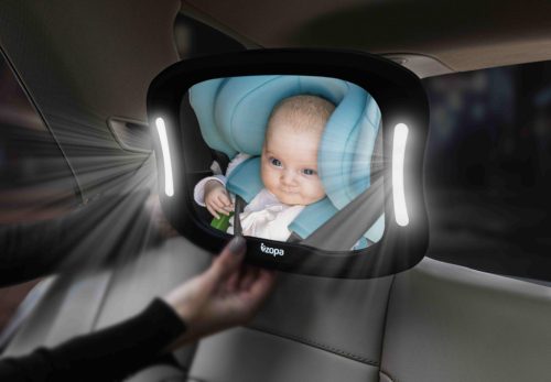 Zopa Tükör LED világítással Black