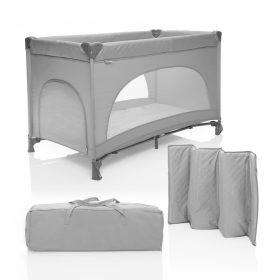 Zopa Lely utazóágy, ezüstszürke Silver Grey