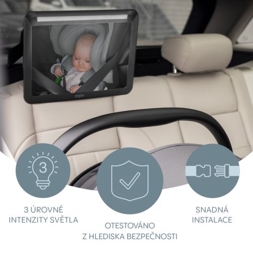 Zopa Tükör LED világítással DELUXE Black