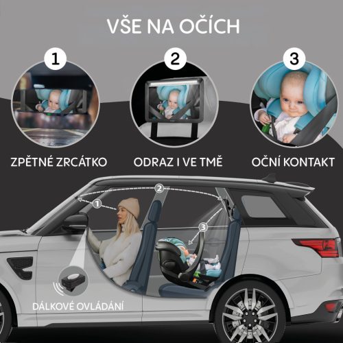 Zopa Tükör LED világítással DELUXE Black