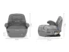 Zopa iBooster i-Size Silver Grey