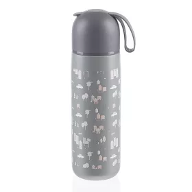 Zopa 400 ml-es termosz szilikon fogantyúval, city City