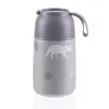 Zopa 620 ml-es ételtermosz szilikon tartóval, dínó Dino