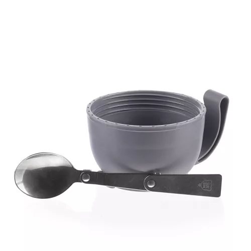 Zopa 620 ml-es ételtermosz szilikon tartóval, hegyvidék Mountains