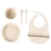 Zopa Szilikon étkezési szett - bézs Sand Beige
