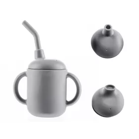 Zopa Szilikon bögre 2 az 1-ben - galambszürke Dove Grey