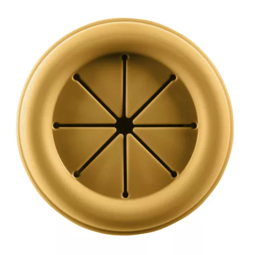 Zopa Szilikon összehajtható snackdoboz tapadókoronggal - mustársárga Mustard Yellow