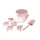 Zopa Szilikon homokozó játék szett - Old Pink