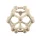 Zopa Szilikon rágóka Atom - Sand Beige