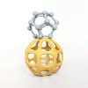 Zopa Szilikon rágóka Gömb - Mustard Yellow