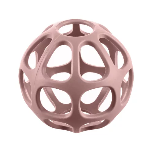 Zopa Szilikon rágóka Gömb - Old Pink