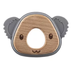 Zopa Szilikon-fa rágóka Koala - galambszürke Dove Grey