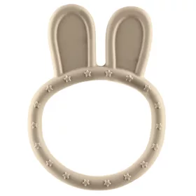 Zopa Szilikon rágóka Nyuszi - bézs Sand Beige