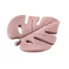 Zopa Szilikon rágóka Levél - Old Pink