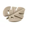 Zopa Szilikon rágóka Levél - Sand Beige
