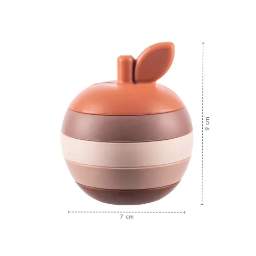 Zopa Szilikon építőjáték - Alma Multicolor