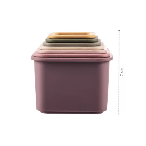 Zopa Szilikon toronyépítő poharak - Multicolor