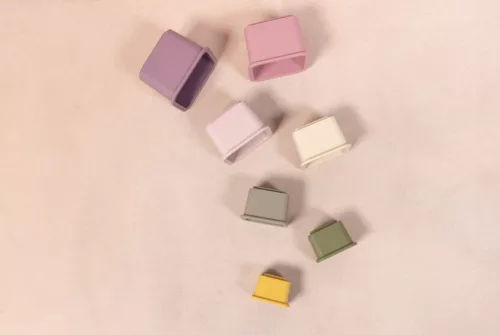Zopa Szilikon toronyépítő poharak - Multicolor