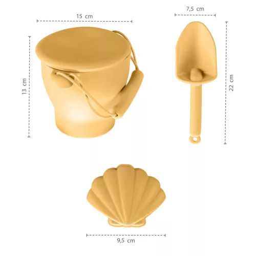 Zopa Szilikon homokozó játék szett - Pattern