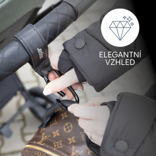 Zopa Multifunkcionális szíj klipsz DELUXE 2 db Black