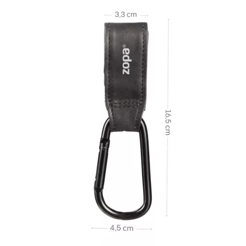 Zopa Multifunkcionális szíj klipsz DELUXE 2 db Black