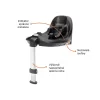 Zopa XM Plus i-Size szett (babahordozó + bázis) - Foggy Grey