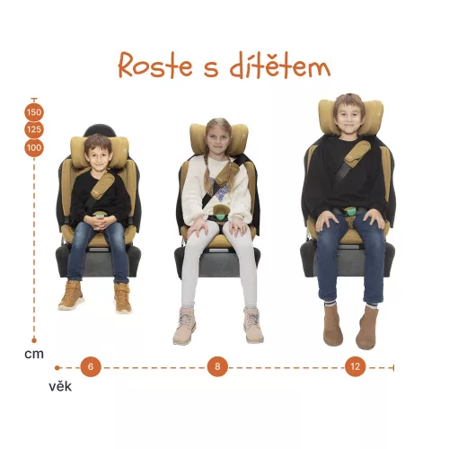 Zopa Matrix i-Size gyerekülés Boss Grey
