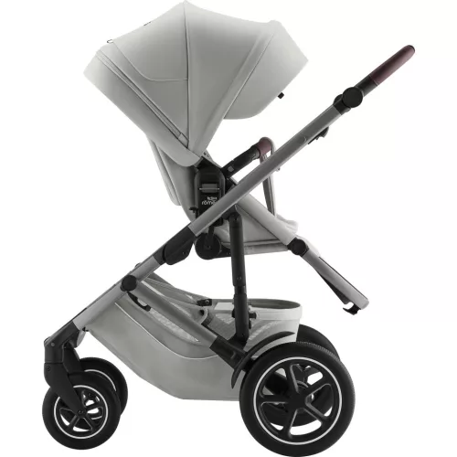 Britax Römer set multifunkciós babakocsi Smile 5Z + mózeskosár Lux Linen Grey