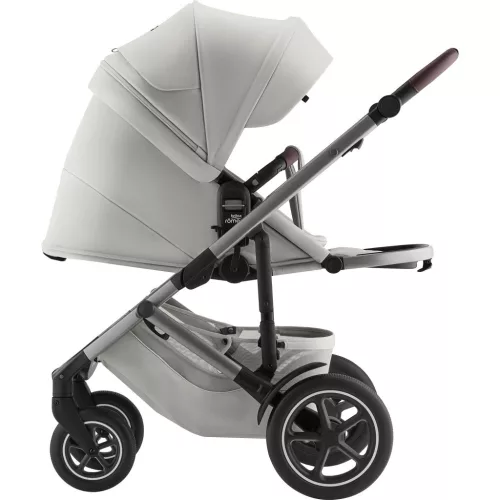 Britax Römer set multifunkciós babakocsi Smile 5Z + mózeskosár Lux Linen Grey