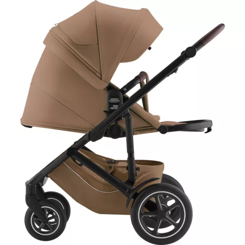 Britax Römer set multifunkciós babakocsi Smile 5Z + mózeskosár Lux Warm Caramel