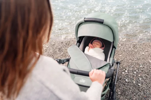 Britax Römer set multifunkciós babakocsi Smile 5Z + mózeskosár Lux Warm Caramel