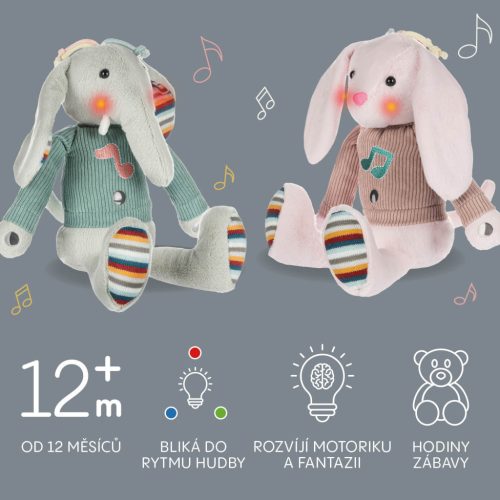 Zopa Plüss interaktív társ, nyuszi Rabbit