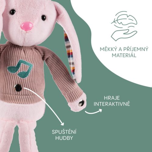 Zopa Plüss interaktív társ, nyuszi Rabbit
