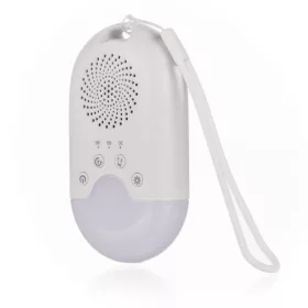   Zopa Hordozható LED-es éjjeli fény, fehér zajjal és hangokkal White