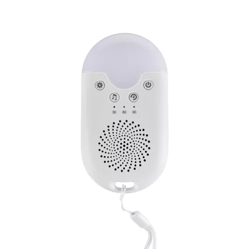 Zopa Hordozható LED-es éjjeli fény, fehér zajjal és hangokkal White