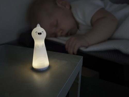 Zopa Szilikon LED éjszakai fény zseblámpa funkcióval, dínó Dino