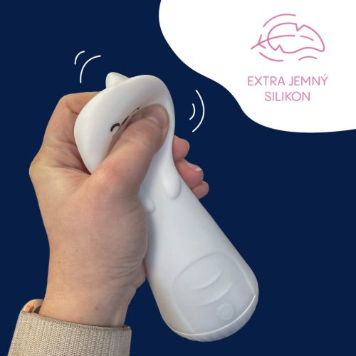 Zopa Szilikon LED éjszakai fény zseblámpa funkcióval, dínó Dino