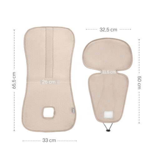 Zopa Lélegző autósülés párna Breeze sc. 2/3 Boss Grey