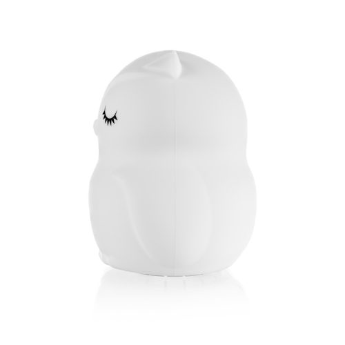 Zopa Szilikon LED éjszakai fény zenével L-es méretben, bagoly Owl