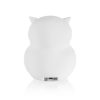 Zopa Szilikon LED éjszakai fény zenével L-es méretben, bagoly Owl