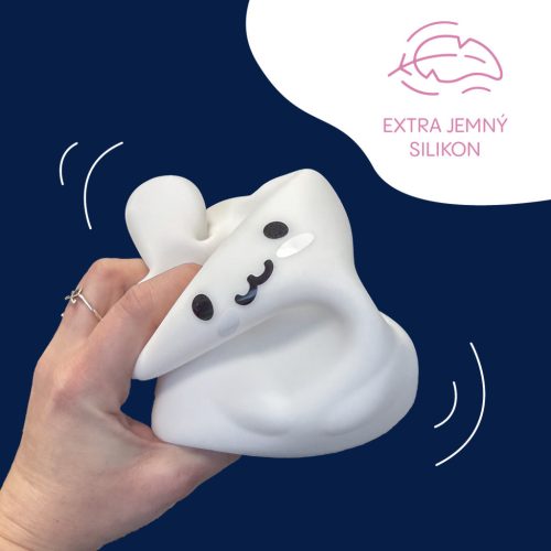 Zopa Szilikon LED éjszakai fény zenével L-es méretben, bagoly Owl