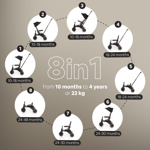 Zopa X Trike Pro Boss Grey